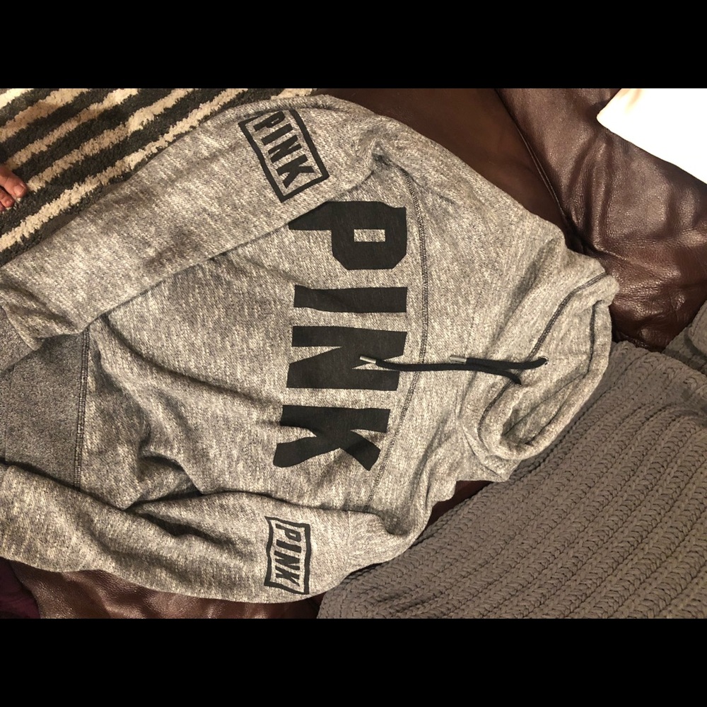 Pink hoodie